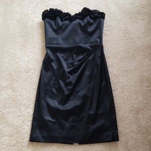 White House Black Market black cocktail dress